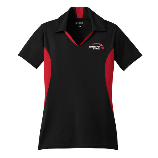 Sport Tek Ladies Side Blocked Polo